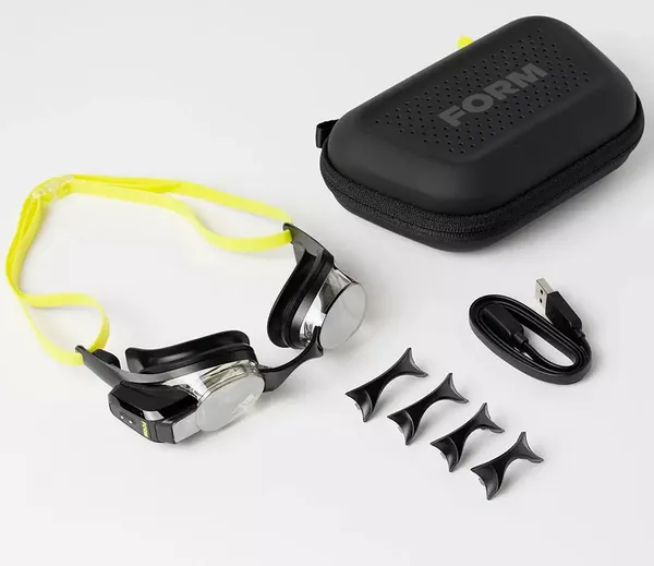 FORM Smart Swim 2 goggles used during Ironman Texas open water swim training